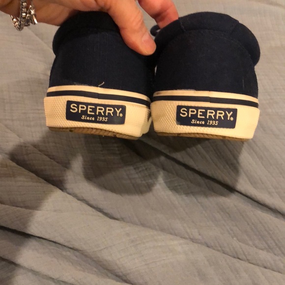 Sperry M8/W10  ‘Halyard’ Navy NWOT - Picture 2 of 6